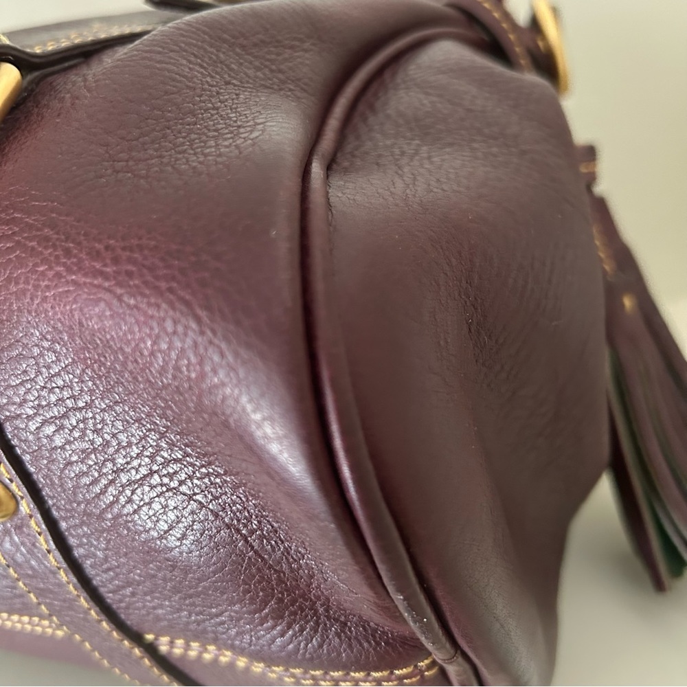 PLUM Dooney & Bourke Florentine Satchel - Picture 8 of 16